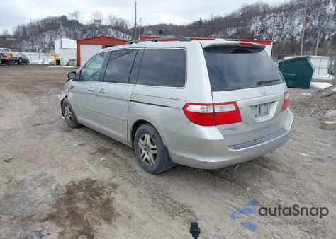 2007 Honda Odyssey Ex-L из США, поврежденный, VIN 5FNRL38797B129965